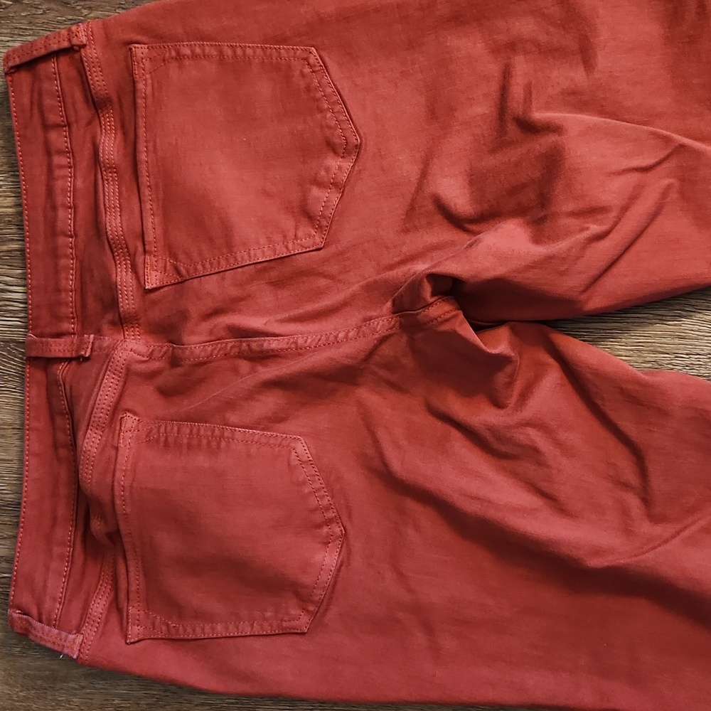 STYLUS Red Skinny Ankle Pants, size 31/12 - Picture 11 of 11